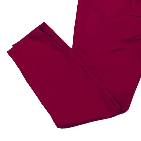 NWT GAP Midrise Super Skinny Denim Leggings in Cranberry Size 6/28 - Picture 4 of 11